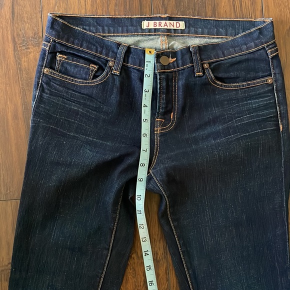 J Brand low rise pencil leg in ink - Picture 8 of 9